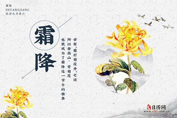 "霜降"有哪些习俗和活动?