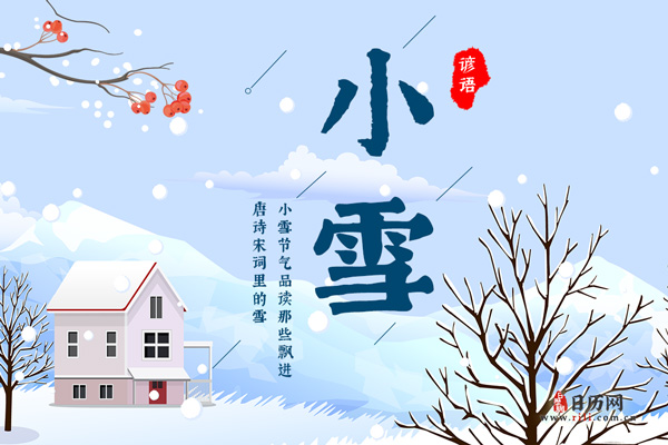 小雪节气,品读那些飘进唐诗宋词里的雪!