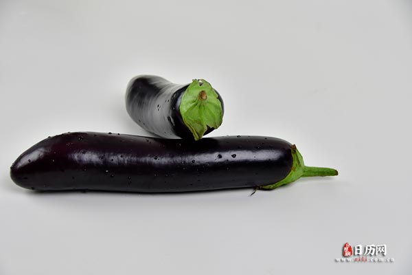 蔬菜紫色茄子农家长茄子-