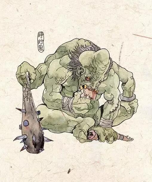 百鬼录(附图),中国百鬼录百鬼图鉴,中国百鬼图