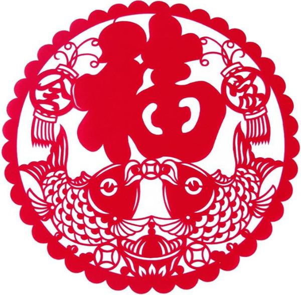 春节剪纸习俗