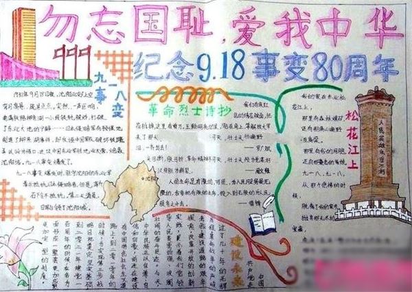 九一八事变手抄报,关于九一八事变图片手抄报 九一八事变手抄报,关于九一八事变图片手抄报