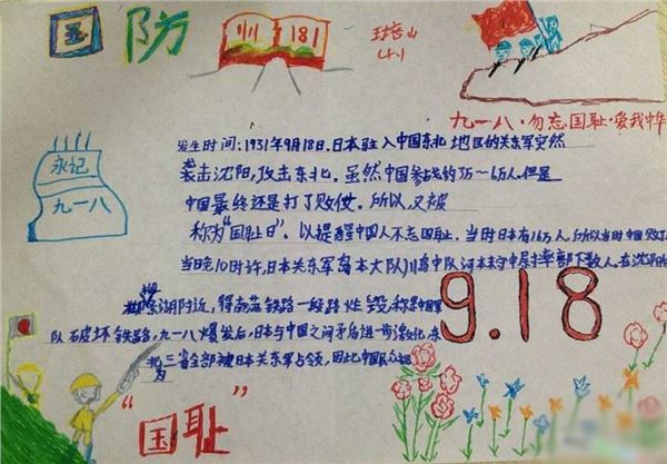 九一八事变手抄报,关于九一八事变图片手抄报 九一八事变手抄报,关于九一八事变图片手抄报