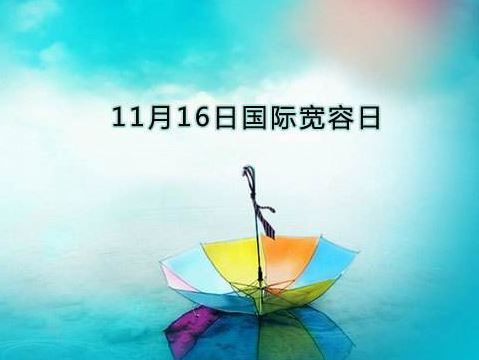 国际宽容日(每年11月16日) 国际宽容日(每年11月16日)