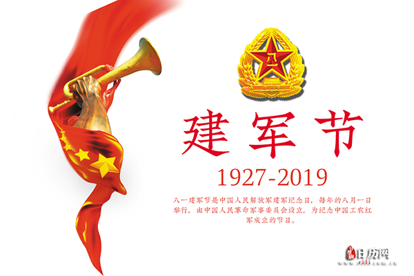八一建军节与八一南昌起义
