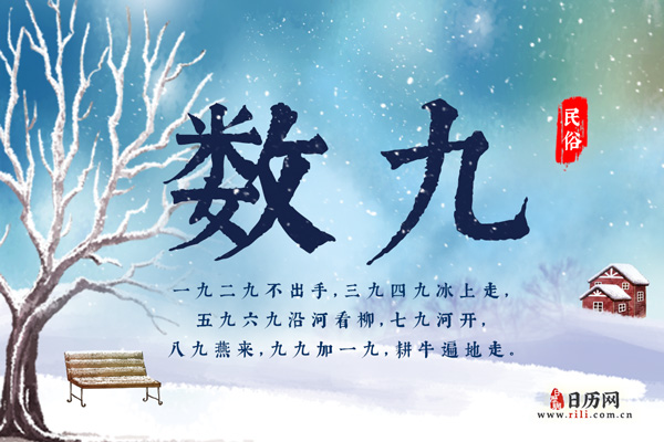 2020年数九是哪一天开始