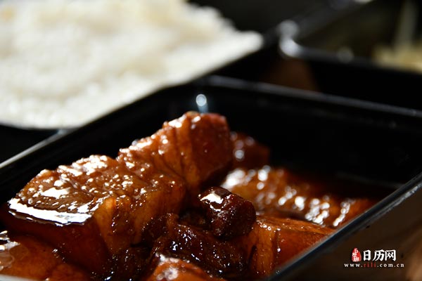 美食猪肉红烧肉五花肉-