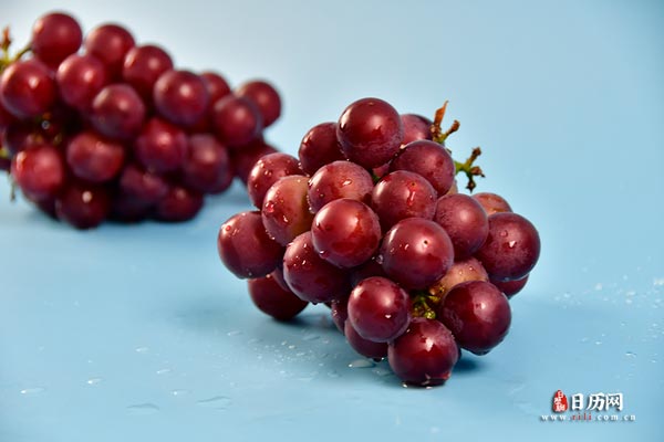 新鲜水果葡萄-
