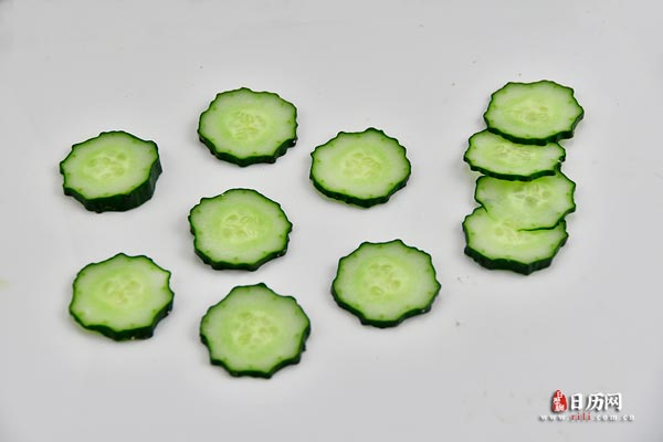 黄瓜切片-