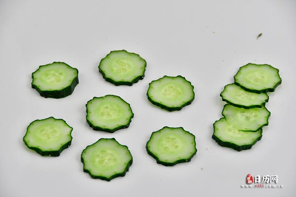 黄瓜切片-