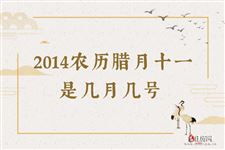 2014农历腊月十一是几月几号