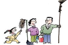 小年习俗之:扫尘土