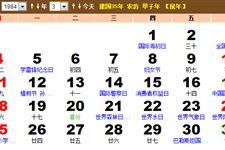 1984年3月份黄历 1984年3月农历阳历表