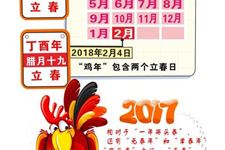 本命年超长待鸡? 农历鸡年共384天将现一年两头春