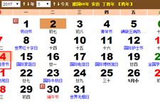 2017年母亲节和父亲节分别是什么时候？