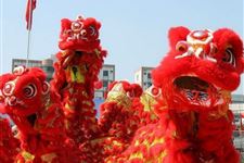 元宵节习俗 舞狮子