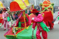 元宵节习俗 划旱船