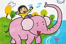 儿童蜡笔画,儿童蜡笔画图片大全