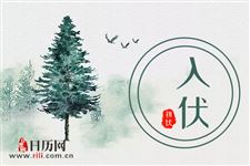 2019年头伏是哪天