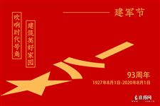 2020年的8月1日是建军多少周年