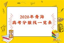 2020年青海高考分数线一览