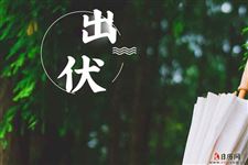 2020年出伏的头一天是哪一天