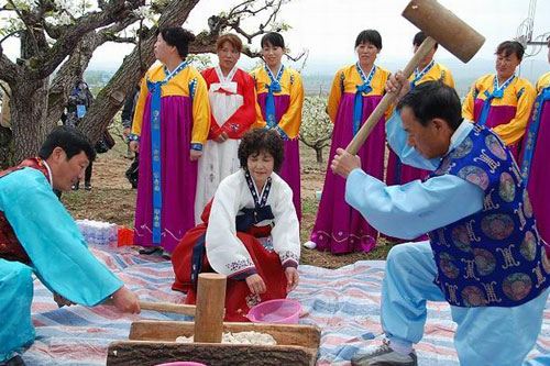 朝鲜族中秋节图片大全图片