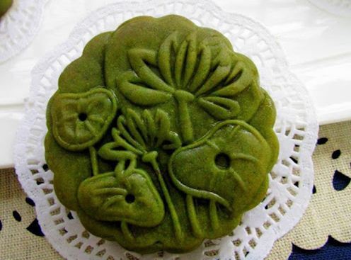 绿茶月饼