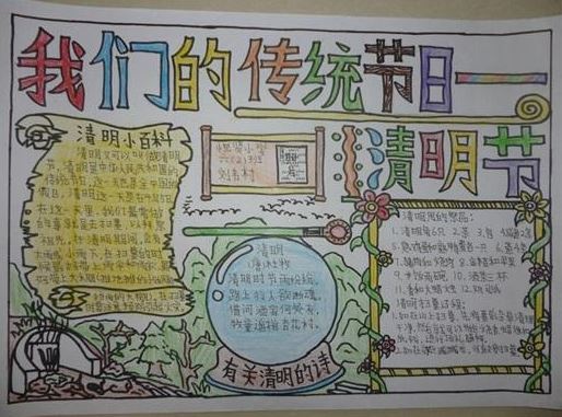 关于清明节的手抄报,2018年清明节手抄报图片大全 关于清明节的手抄报,2018年清明节手抄报图片大全