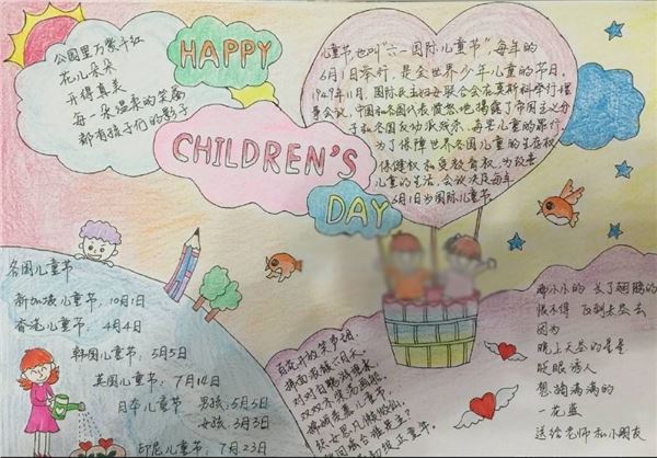 六一儿童节手抄报内容,关于儿童节的手抄报 六一儿童节手抄报内容,关于儿童节的手抄报