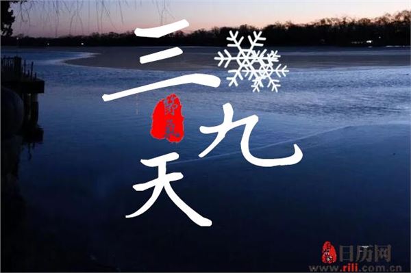 2019年的三九天时间表
