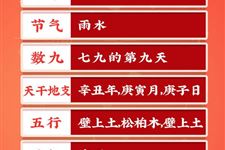 今天是2021年2月21日农历正月初十